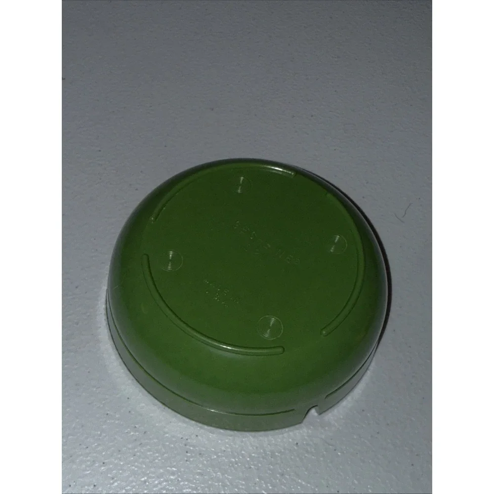 Ges-Line Melamine Atomic Green Ashtray 321 Round Vintage Made In USA